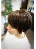 耳かけ×マニッシュショート