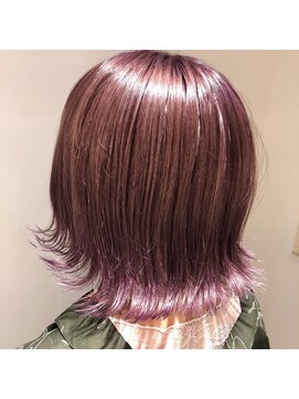 ネオヘアー 曳舟店(NEO Hair) ピンクベージュ/ブリーチ/インナーカラー/髪質改善/曳舟