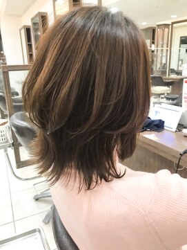 プログレス 国分寺店(PROGRESS) <大澤>ウルフボブ×ハイレイヤー プログレス国分寺