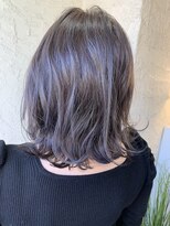 ペネロープ(Penelope)&nbsp;【新宿ペネロープ】外はねイルミナカラーグレージュ 担当RYO