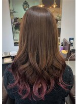イズムファクトリーヘア(ism factory hair)&nbsp;【イズム新長田】超音波トリートメントで美髪×インナーピンク