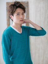 ハンサム クラシック 越谷店(Classic)&nbsp;ワイルドアップバングのニュアンスカラーショートC