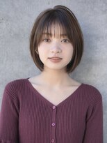 エインアンリー 表参道(AIN.ANLY.)&nbsp;前髪あり小顔大人ボブ20代30代40代【AIN.表参道】川原大地