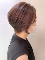 バブ バイネオリーブ(Bab by neolive)&nbsp;ショコラベージュ大人可愛いショート イメチェン ダークアッシュ