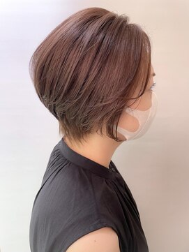 バブ バイネオリーブ(Bab by neolive) ショコラベージュ大人可愛いショート イメチェン ダークアッシュ