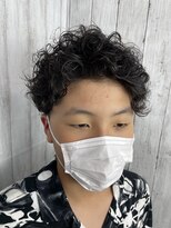 ビューティドレッセヤマノ 池袋パルコ(Beauty Dresse YAMANO)&nbsp;アップバングハードパーマ