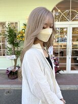 ウッドベル(wood belle)&nbsp;ミルクティベージュ×フロントレイヤーカット