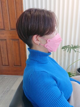 アーロン(aaron) お客様style☆刈り上げショート