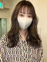 ヒート バイ アンカットラウンジ 渋谷(HEAT by UNCUT&LOUNGE)&nbsp;ブラウンカラー/シースルーバング/韓国ヘア/前髪あり［渋谷］