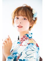 ビオラバイフーガ 綱島(Viola by FUGA)&nbsp;浴衣＊ショート＊簡単アレンジ20代30代40代50代