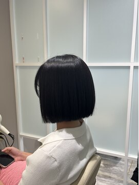 トッカ 高槻店(tocca) 髪質改善ストレートぱっつんボブ