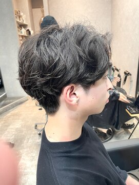 ルーツ(Roots) ニュアンスとランダムのハイブリッドパーマ◆