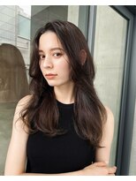 ルル 表参道(lulu.)&nbsp;メルティカラー ネビージュ チェリーブラウン ミニウルフ