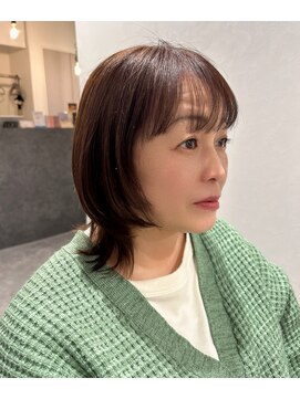 ノア(noah.) 最近オーダーが多い低めのレイヤーのボブウルフ