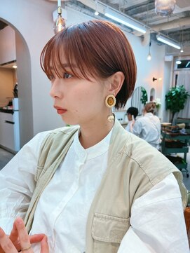 シビバイレボ(CIBI by revo) 地毛風カラー/ナチュラルレイヤーカット/ショートボブ[船橋]