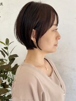 トレヘアー 京都 烏丸(tRe hair) ショートボブ　オージュア　20代30代40代