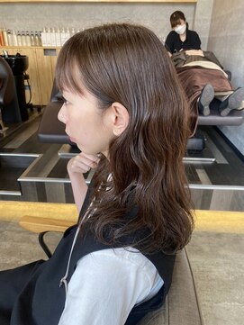 ソイクフ 四条大宮店(SOY-KUFU) 大人可愛い◎20代30代40代ブラウンシアーカラーカールロング