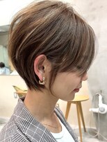 ラフ 新宿(Laff)&nbsp;似合わせカット20代30代40代50代くびれショート丸みショートボブ