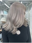 シルバーカラー アッシュカラー ダブルカラー