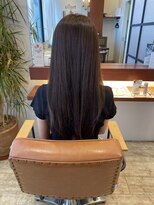 マーリャヘアー(mallia hair)&nbsp;レイヤースタイルレイヤーカットロングレイヤー小顔スタイル