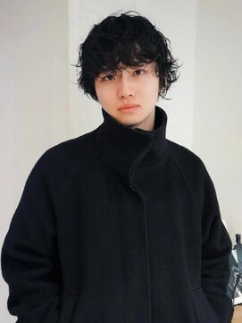 シーカ ニカイ(siika NIKAI) メンズルースパーマショートヘア