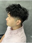 【メンズ】ツイストスパイラル アップバング5