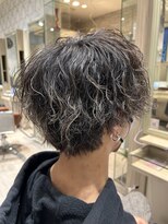 ビス リアン 川口店(Vis lien)&nbsp;ツイストスパイラルパーマ束感ショートマッシュ縦落ちツイスパ