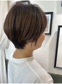 大人ショート/グレイカラー◎30代40代50代