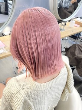 イェッカ パビル(YECCA pabil) ピンクベージュ（ブリーチ２回）