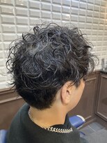 ルピナス 中田(Lupinus)&nbsp;パーマ風癖毛スタイル