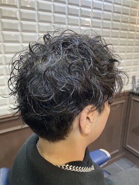 ルピナス 中田(Lupinus) パーマ風癖毛スタイル