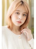 ホワイトブロンドハイトーンカラーウルフカットZ戸頭10代20代