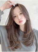 20代30代40代大人かわいいロングハイレイヤー