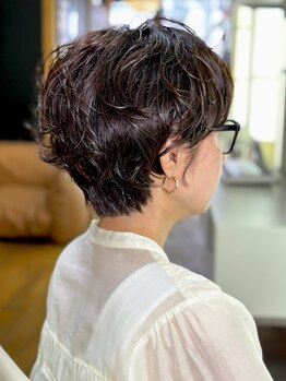 トランクサロンカッパードの写真/当店自慢の"生コラパーマ"♪コシのなくなった髪もハリ・コシのある髪へ。日々のスタイリングも簡単！