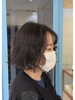 シアン 栄店(CYAN.)&nbsp;ゆるっとニュアンスボブパーマ