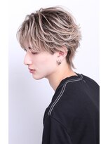 リップス 吉祥寺アネックス店(LIPPS)&nbsp;ミルクティーベージュ　バレイヤージュ　フェザーショート