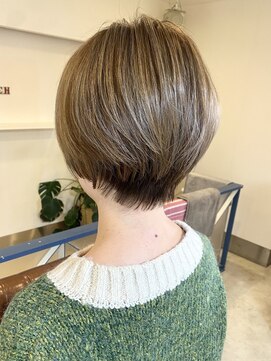 ヘアアンドメイクフリッシュ(HAIR&MAKE FRISCH) ショートボブ
