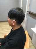 メンズアシメショート