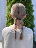 ヘアセット￥6500