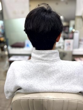 ソワン ドゥ ブレス 今里店(soin de brace) メンズ/ツイストパーマ/フェードカット/白髪ぼかし/ハイライト