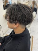 縦落ちスパイラルパーマ