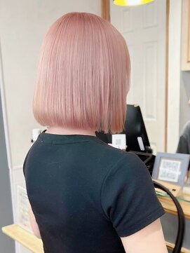 ネオリーブ クーロ(Neolive curro) ハイトーンピンク×ダメージレスケアブリーチ