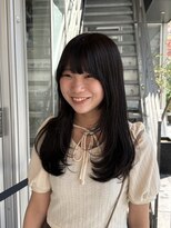 クラリス バイネオ 武蔵小杉(Claris by neo)&nbsp;顔周りレイヤーカット＆ダークグレージュ　武蔵小杉