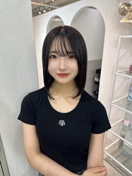 イア バイ ジーナ 渋谷(IA by Zina) ダークブラウンカラー