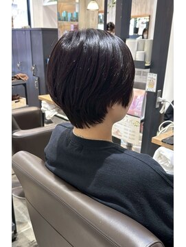 コスタ オブ リシェール(The COSTA of RICHAIR) ショートボブ/丸みボブ/レイヤーカット/ダークブラウン/越谷