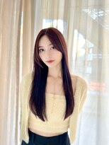 ユアーズ ヘア 恵比寿本店(youres hair) 髪質改善トリートメントで叶う美髪ストレート 艶髪 前髪