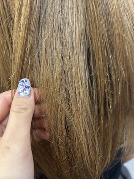 グルグル 妙典店(GULGUL) ブリーチありカラー×くすみベージュ