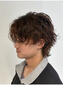 MEN’S HAIR/サーフカール/刈り上げセンターパート/伊勢崎