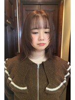 フランジェッタヘアー(Frangetta hair)&nbsp;艶感レイヤー♪担当内城