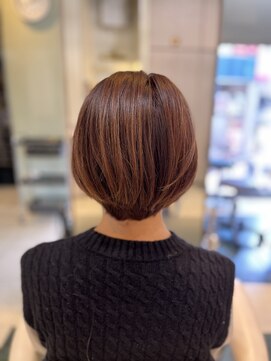 モア 下通店(MORE) グラデーションボブ¥ピンクブラウン